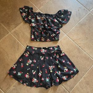 NEW Pink Owl Skort Set! Medium